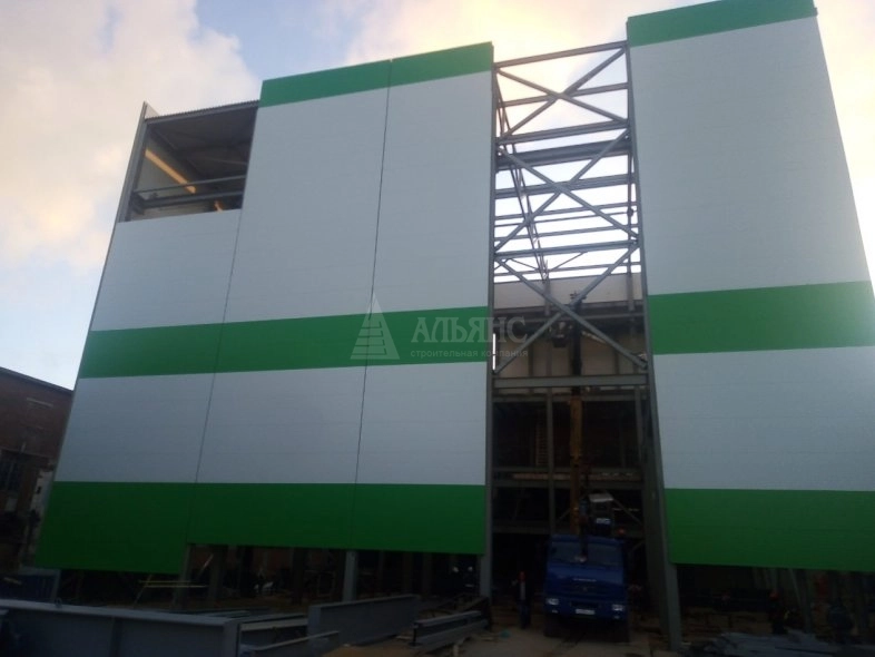 Цех бумажного комбината АО "Волга" из сэндвич-панелей - фото 4