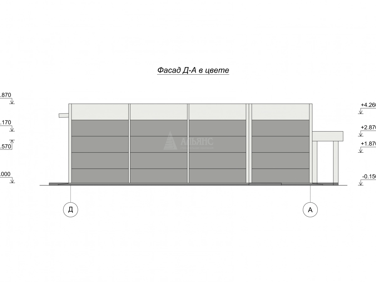 Планировка Магазин из сэндвич-панелей -  фото 5