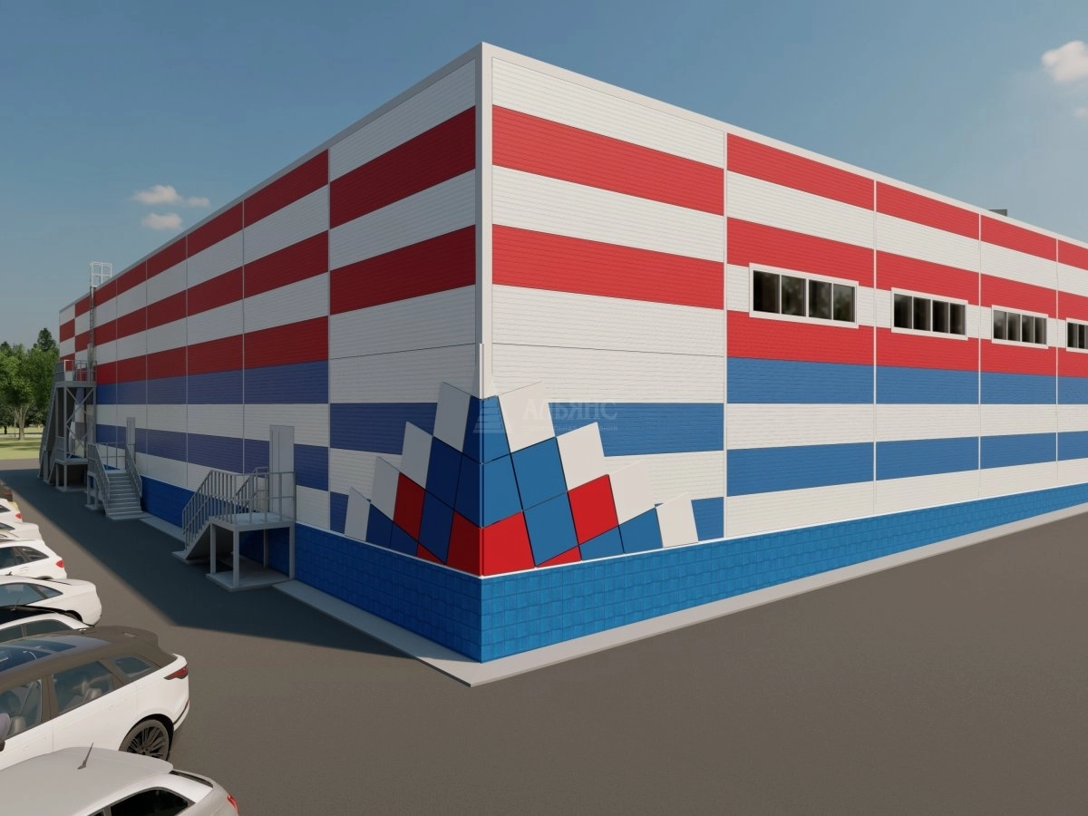 3D визуализация Магазин из сэндвич-панелей - фото 3